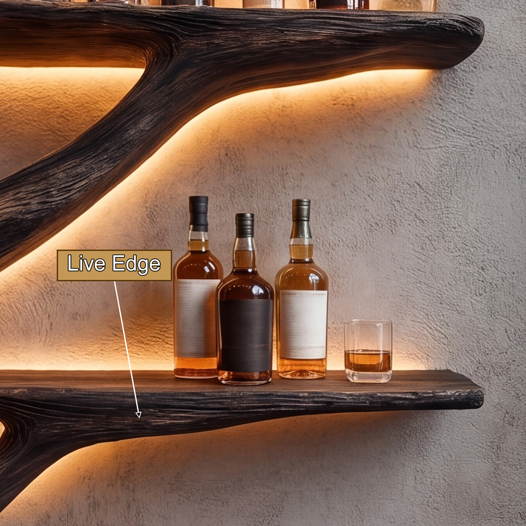 Sylvaris Illuminated Tree Wine Rack