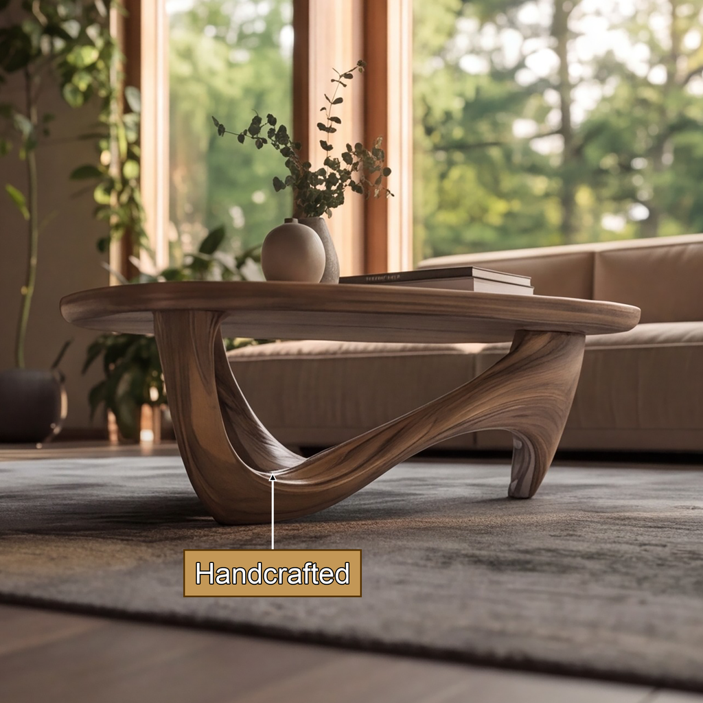 Aurelin Flow Organic Modern Coffee Table