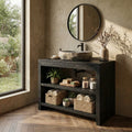 Custom Wood Vanity Bathroom